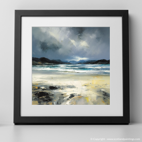 Framed version of Mellon Udrigle Beach