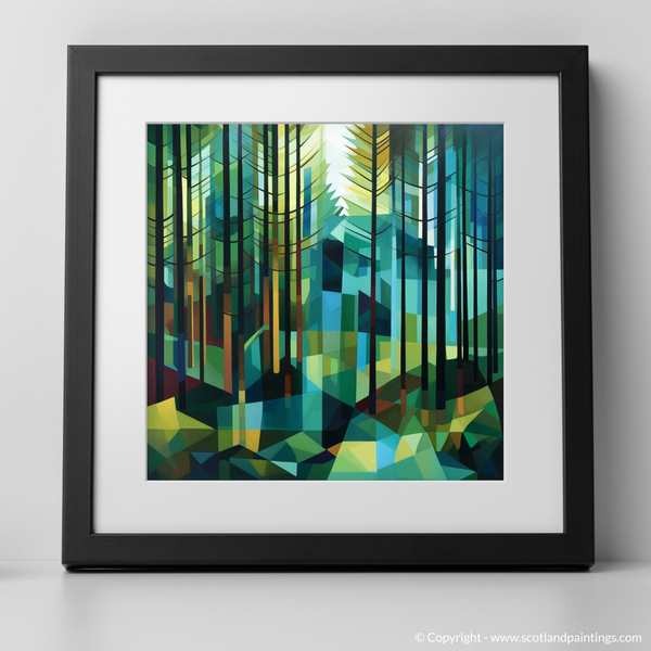 Framed version of Rothiemurchus Forest