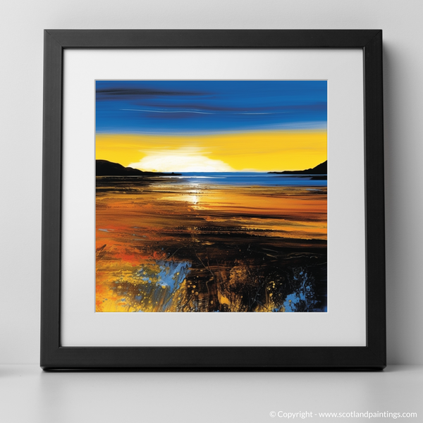 Framed version of Coldingham Bay