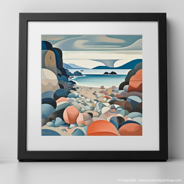 Framed version of Coral Beach