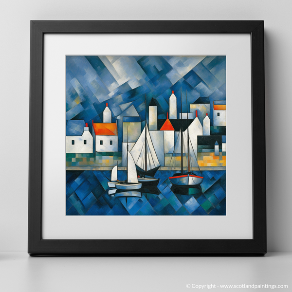 Framed version of Anstruther Harbour