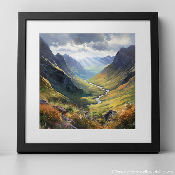 Framed version of Aonach Eagach