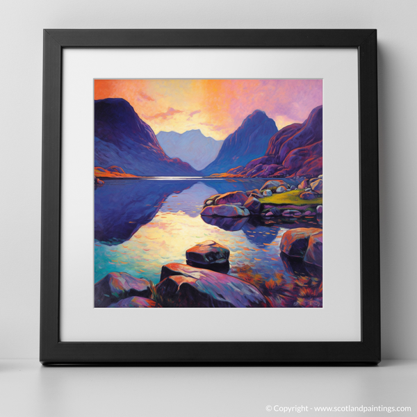 Framed version of Loch Coruisk