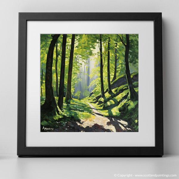 Framed version of Anagach Woods