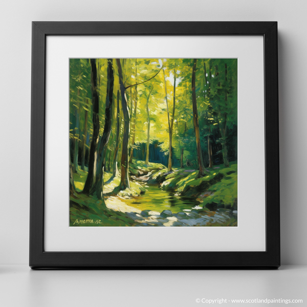 Framed version of Anagach Woods