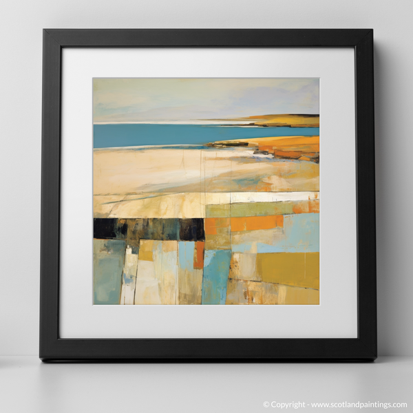 Framed version of Gullane Beach