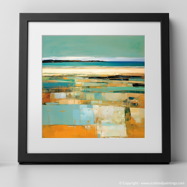 Framed version of Gullane Beach