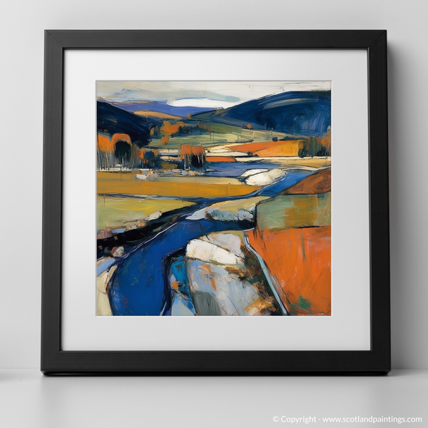 Framed version of River Spey