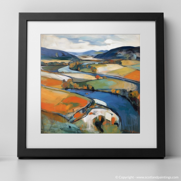 Framed version of River Spey