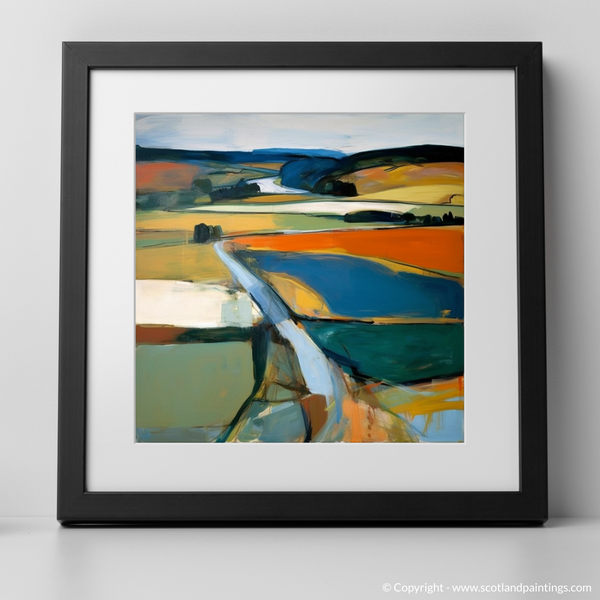 Framed version of River Spey