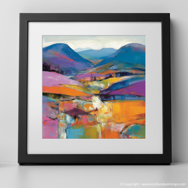 Framed version of Glen Shiel