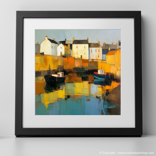 Framed version of Portnahaven Harbour