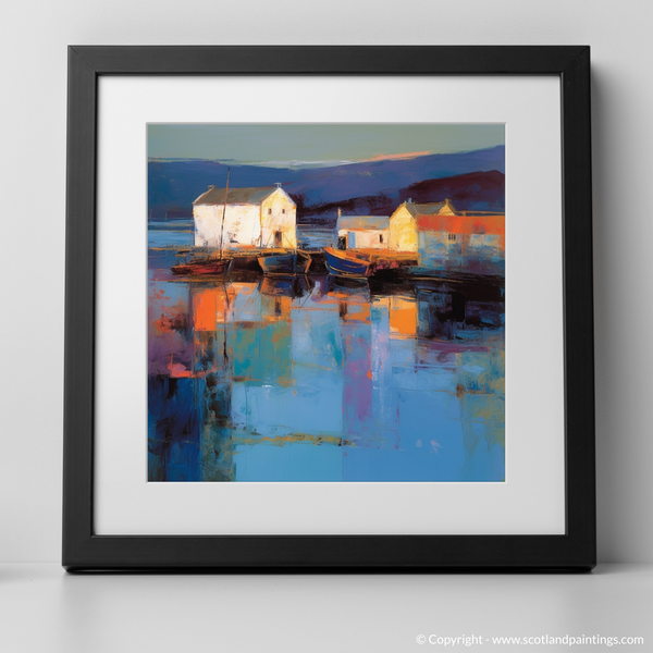 Framed version of Lochranza Harbour