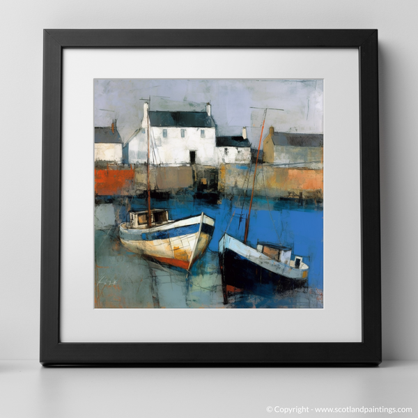 Framed version of Portmahomack Harbour