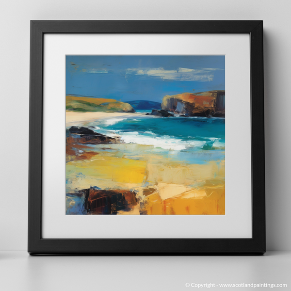 Framed version of Durness Beach