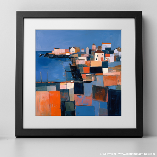 Framed version of Crail Harbour