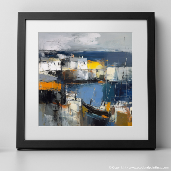 Framed version of Whitehills Harbour