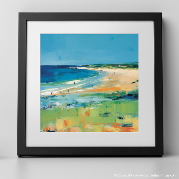 Framed version of Gullane Beach