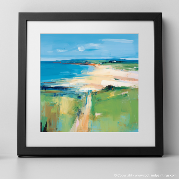 Framed version of Gullane Beach