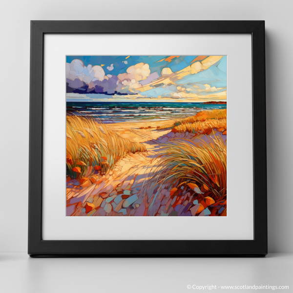 Framed version of Longniddry Beach