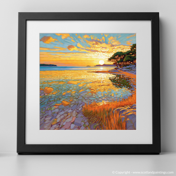 Framed version of Largo Bay