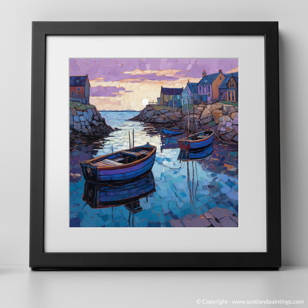 Framed version of Cove Harbour