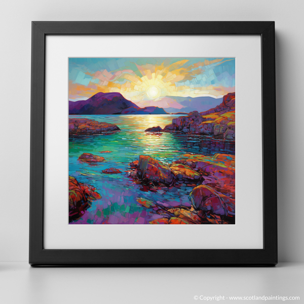 Framed version of Isle of Skye