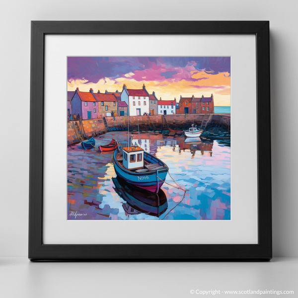 Framed version of Pittenweem Harbour