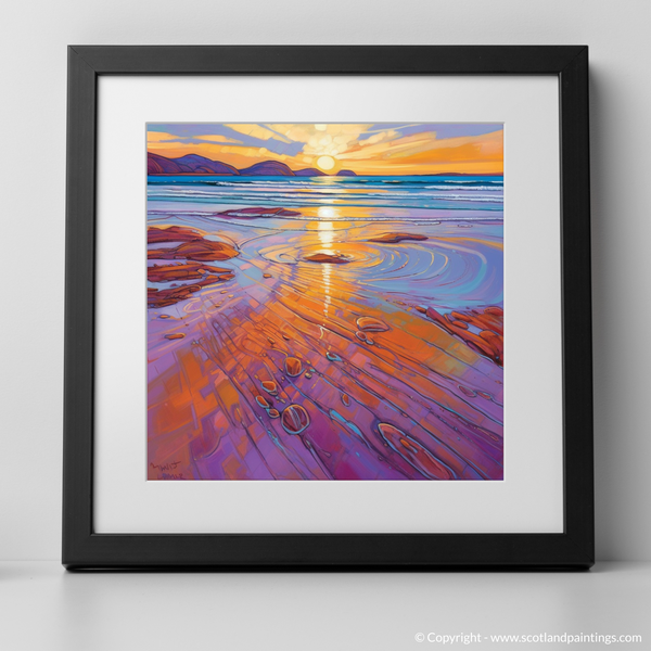 Framed version of Scarista Beach