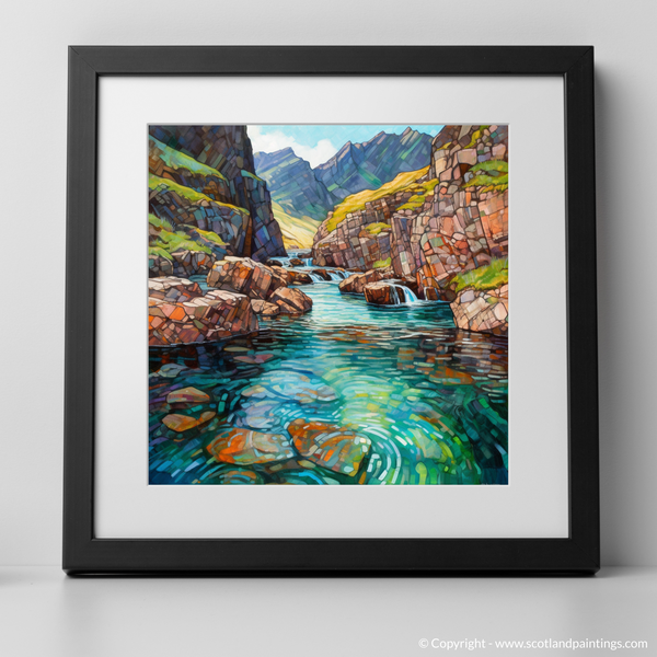 Framed version of The Fairy Pools