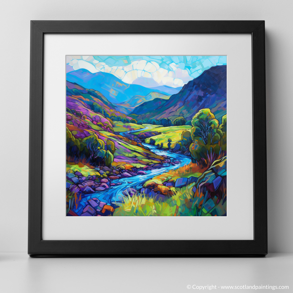 Framed version of Glen Sannox