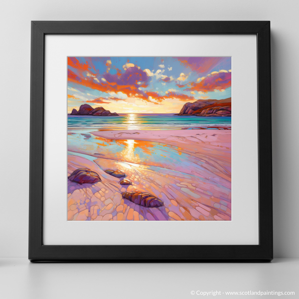 Framed version of Achmelvich Beach