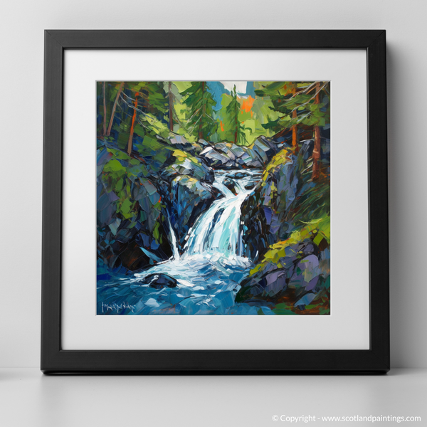 Framed version of Invermoriston Falls