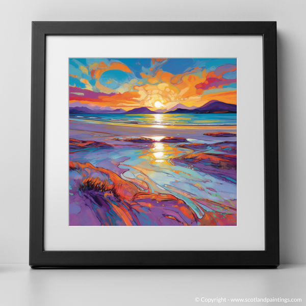 Framed version of Luskentyre Sands