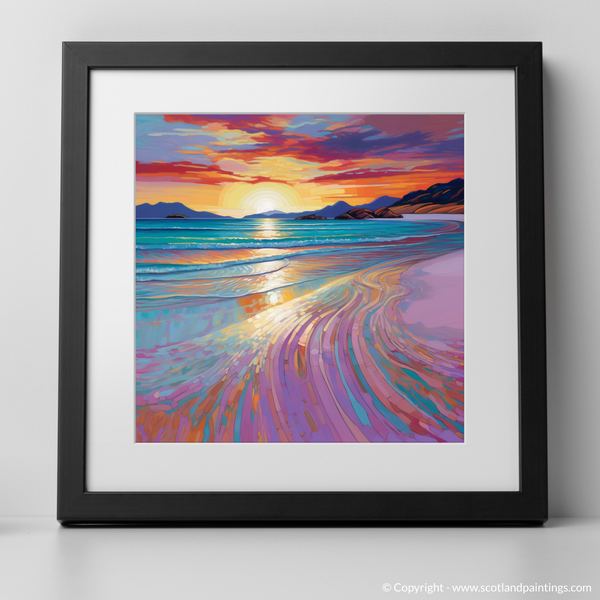 Framed version of Luskentyre Sands