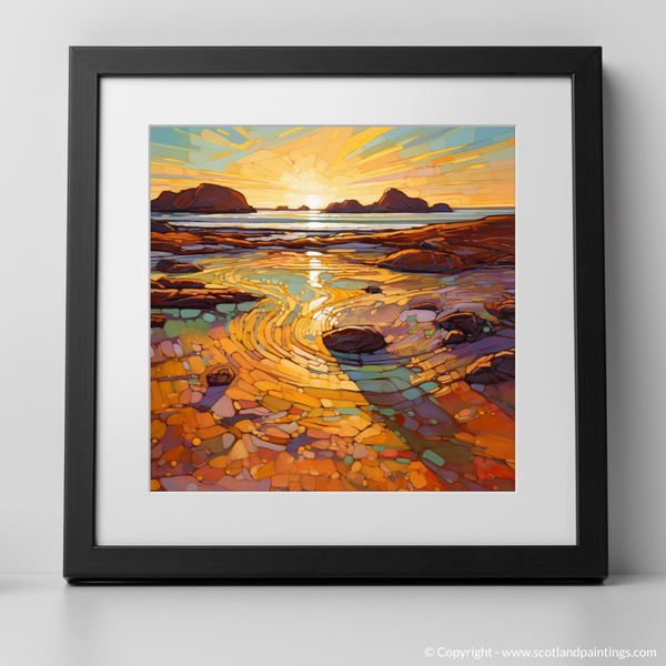 Framed version of Mellon Udrigle Beach