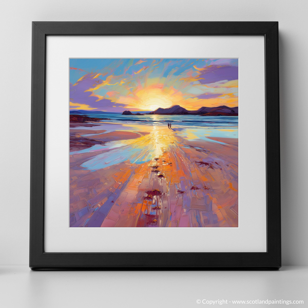 Framed version of Mellon Udrigle Beach