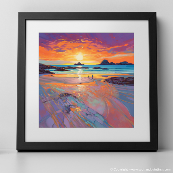 Framed version of Mellon Udrigle Beach