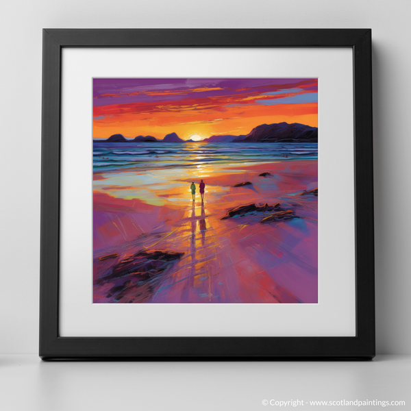 Framed version of Mellon Udrigle Beach