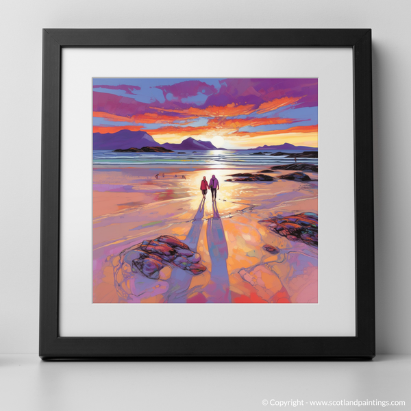 Framed version of Mellon Udrigle Beach