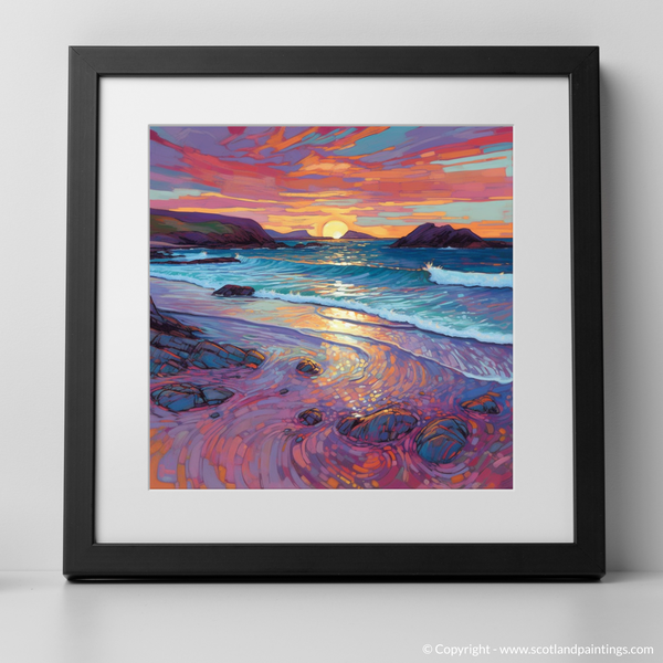 Framed version of Scarista Beach