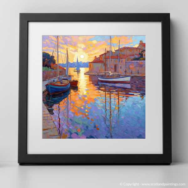 Framed version of St Abba's Harbour