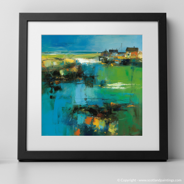 Framed version of St Abba's Harbour