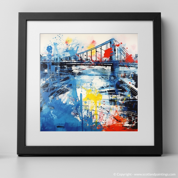 Framed version of River Clyde