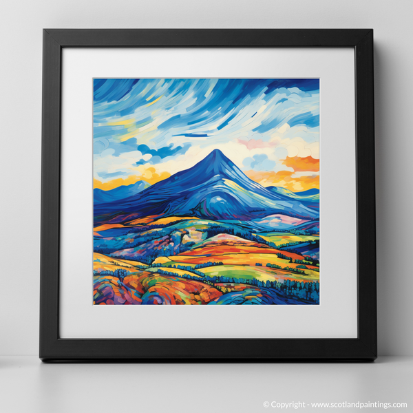 Framed version of Schiehallion