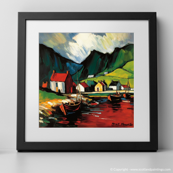 Framed version of Ardtun Bay