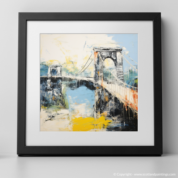 Framed version of Union Chain Bridge