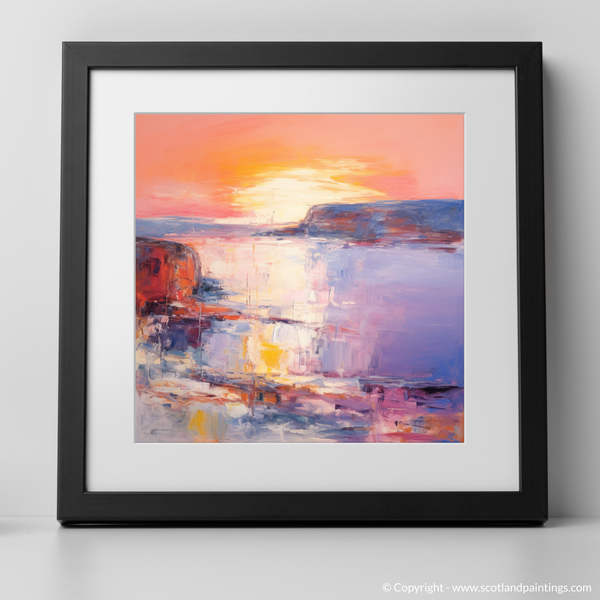 Framed version of Cove Harbour