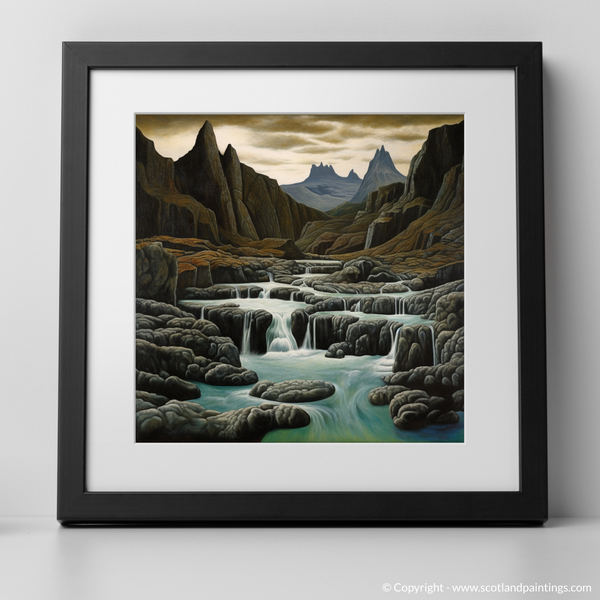 Framed version of Isle of Skye