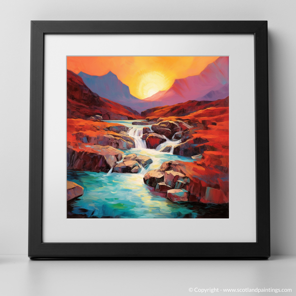 Framed version of Isle of Skye